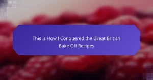 This is How I Conquered the Great British Bake Off Recipes